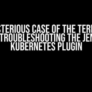 The Mysterious Case of the Terminated Pod: Troubleshooting the Jenkins Kubernetes Plugin